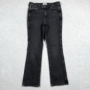 Wrangler Retro Jeans Womens 32 Bootcut Western Black Charcoal Wash Denim Cowgirl